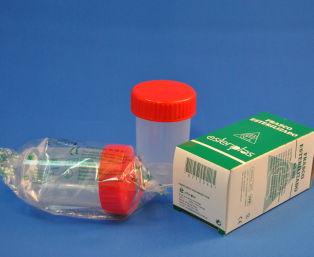 Container 60ml, Sterile, Individual box - carton 380 uni