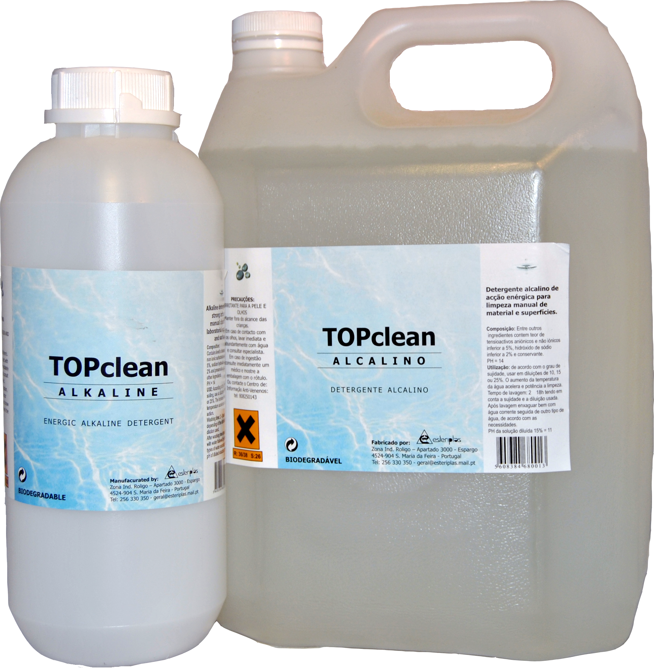 <b>TOPclean Alcalino</b>  -  Detergente