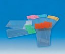 MICROSCOPE COLOURED Frosted End Slides  - box 50 uni