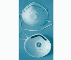 Máscara de particulas tipo cone, com Válvula Respiratória FFP-3